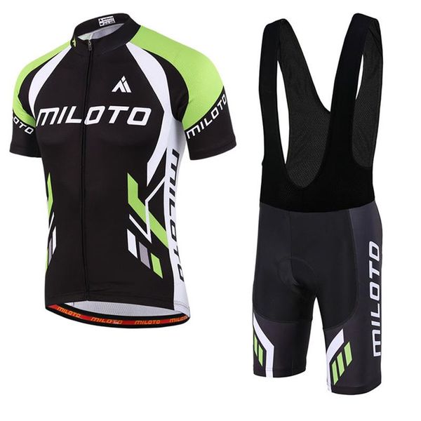 racing sets miloto 100% polyester pro cycling jersey set mtb bicycle clothes sportswear bike clothing maillot ropa ciclismo, Black;blue
racing sets miloto 100% polyester pro cycling jersey set mtb bicycle clothes sportswear bike clothing maillot ropa ciclismo, Black;blue