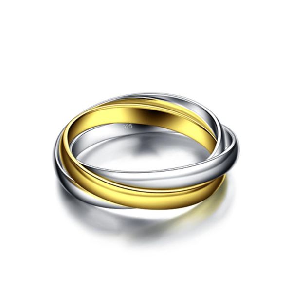 cluster rings personality gold silver 3 ring combination contracted 925 sterling women charm jewelry fair maiden dance, Golden;silver
cluster rings personality gold silver 3 ring combination contracted 925 sterling women charm jewelry fair maiden dance, Golden;silver