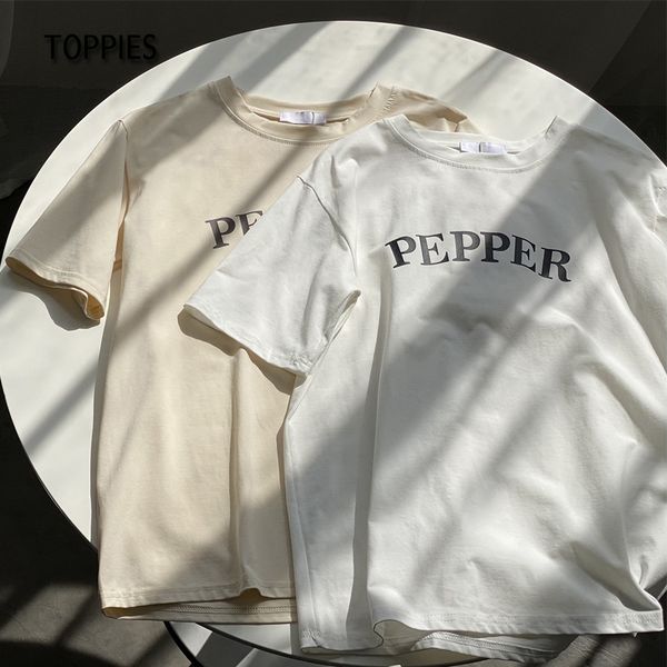 ies summer letter printing t-shirts women short sleeve tees casual female 210412, White
ies summer letter printing t-shirts women short sleeve tees casual female 210412, White