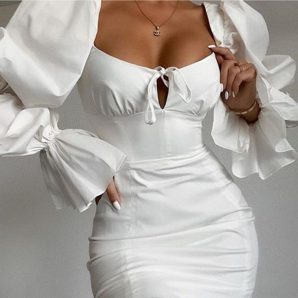 casual dresses 2021 dress christmas women autumn winter white long sleeve slim elastic bodycon for party, Black;gray
casual dresses 2021 dress christmas women autumn winter white long sleeve slim elastic bodycon for party, Black;gray