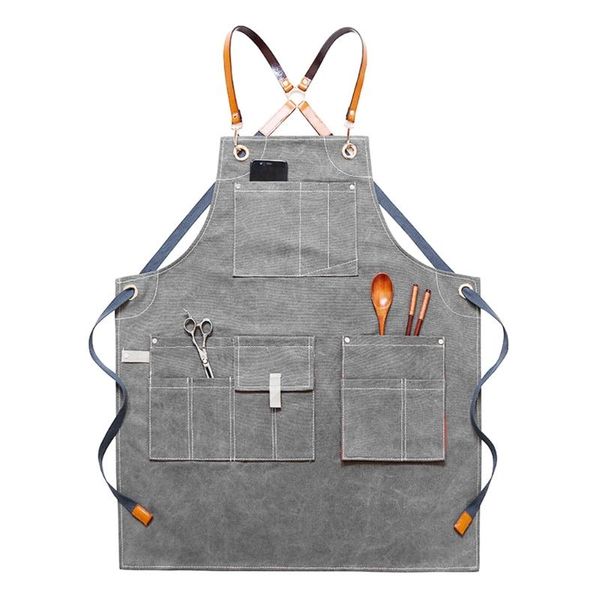 aprons chef apron cotton canvas cross back adjustable with pockets for women baking waterproof
aprons chef apron cotton canvas cross back adjustable with pockets for women baking waterproof