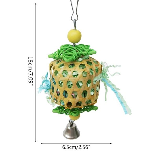 other bird supplies pet parrot chewing toys cage hanging woven rattan ball with paper strips 87ha
other bird supplies pet parrot chewing toys cage hanging woven rattan ball with paper strips 87ha
