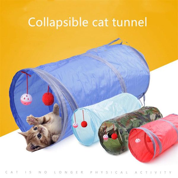 holes pet cat tunnel toys foldable training interactive fun toy for cats animal play tube
holes pet cat tunnel toys foldable training interactive fun toy for cats animal play tube
