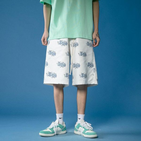 summer printed letter shorts loose straight beach pants sports leisure breathable five-point vacation travel men clothing men's, White;black
summer printed letter shorts loose straight beach pants sports leisure breathable five-point vacation travel men clothing men's, White;black