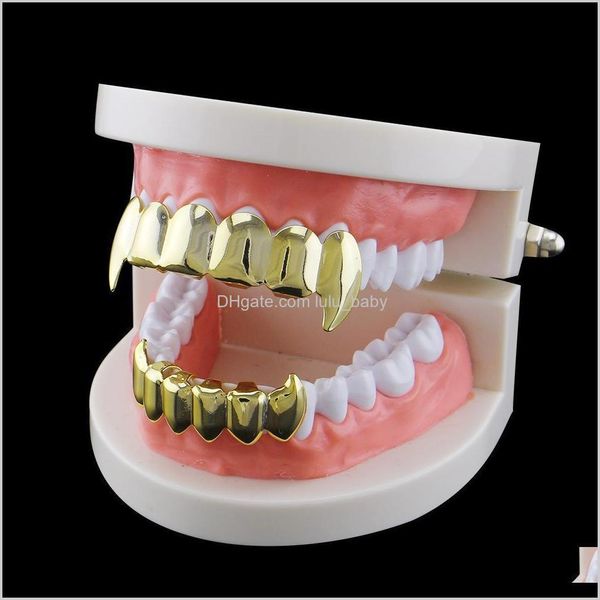 grillz, dental grills body style er smooth fangs gold teeth european and american hip hop jewelry drop delivery 2021 uefdm, Black
grillz, dental grills body style er smooth fangs gold teeth european and american hip hop jewelry drop delivery 2021 uefdm, Black
