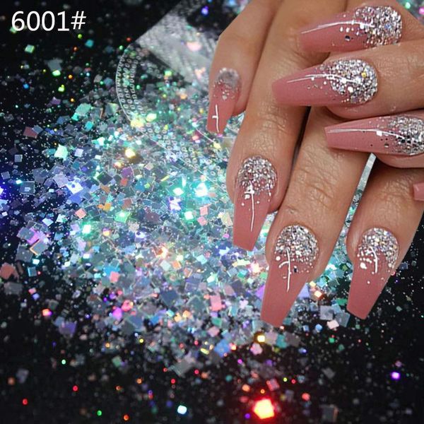 nail glitter 50g art flakes powder laser holographic tumblers four-corner square chunky sequins loose gold/silver, Silver;gold
nail glitter 50g art flakes powder laser holographic tumblers four-corner square chunky sequins loose gold/silver, Silver;gold
