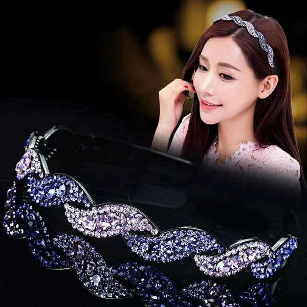 headdress headband rhinestone cross simple hairpin ladies elegant crystal headband, Black;brown
headdress headband rhinestone cross simple hairpin ladies elegant crystal headband, Black;brown