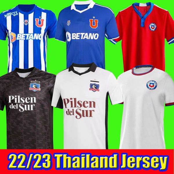 22/23 colo colo soccer jerseys chile football shirts 30th copa libertadores colón universidad de chile falcon blandi campos 2021 2022 suazo, Black;yellow
22/23 colo colo soccer jerseys chile football shirts 30th copa libertadores colón universidad de chile falcon blandi campos 2021 2022 suazo, Black;yellow