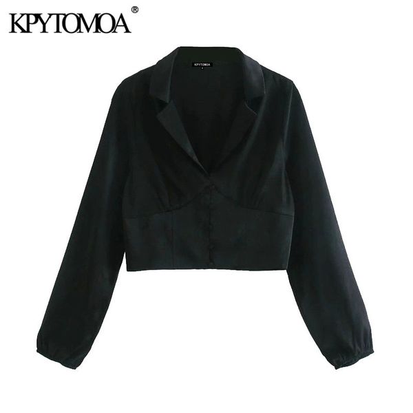 women fashion cozy cropped blouses vintage long sleeve button-up female shirts blusas chic 210416, White
women fashion cozy cropped blouses vintage long sleeve button-up female shirts blusas chic 210416, White