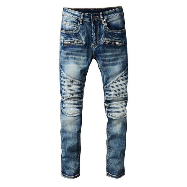 men's jeans european american street fashion men retro blue slim fit spliced designer biker hip hop denim punk pants hombre
men's jeans european american street fashion men retro blue slim fit spliced designer biker hip hop denim punk pants hombre