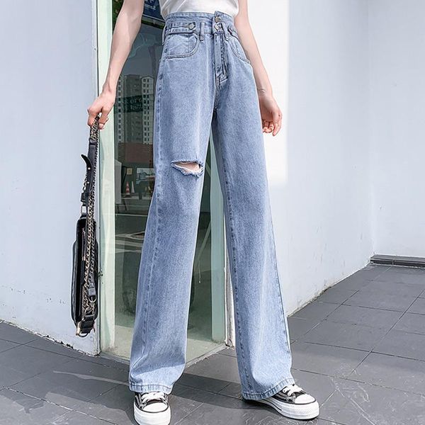 women's pants & capris long straight jeans woman loose high waist button pockets denim 2021 autumn korean casual female trousers, Black;white
women's pants & capris long straight jeans woman loose high waist button pockets denim 2021 autumn korean casual female trousers, Black;white