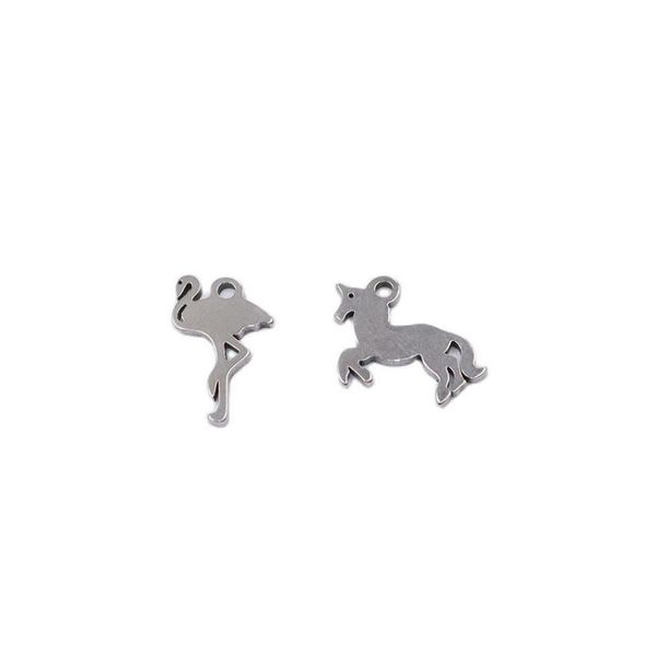 charms 10pcs wholesell stainless steel mini glamingo horse diy anklets earrings bracelets unfading colorless 2 colors, Bronze;silver
charms 10pcs wholesell stainless steel mini glamingo horse diy anklets earrings bracelets unfading colorless 2 colors, Bronze;silver