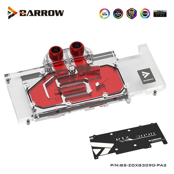 barrow gpu water block for zotac gaming rtx 3090 ,3080 trinity, watercooler, not compatible original back plate, bs-zoxg3090-pa2 fans & cool
barrow gpu water block for zotac gaming rtx 3090 ,3080 trinity, watercooler, not compatible original back plate, bs-zoxg3090-pa2 fans & cool