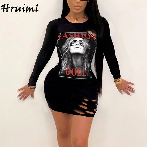 black dress women fashion print long sleeve o neck hole above knee autumn skinny bodycon club mini vestido 210513, Black;gray
black dress women fashion print long sleeve o neck hole above knee autumn skinny bodycon club mini vestido 210513, Black;gray