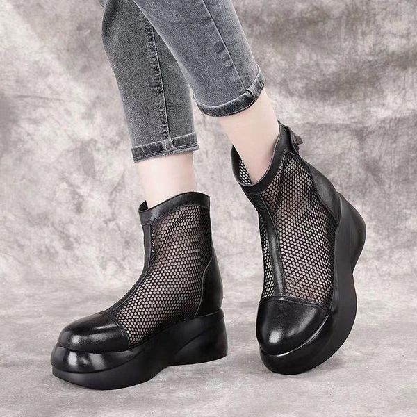 bauxite sandals thick bottom mesh boots hollow soft skin sponge cake shoes 2021 summer net, Black
bauxite sandals thick bottom mesh boots hollow soft skin sponge cake shoes 2021 summer net, Black
