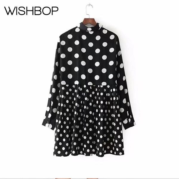 casual dresses 2021 spring/summer wishbop style polka dot shirt - women's fashion & button up, Black;gray
casual dresses 2021 spring/summer wishbop style polka dot shirt - women's fashion & button up, Black;gray