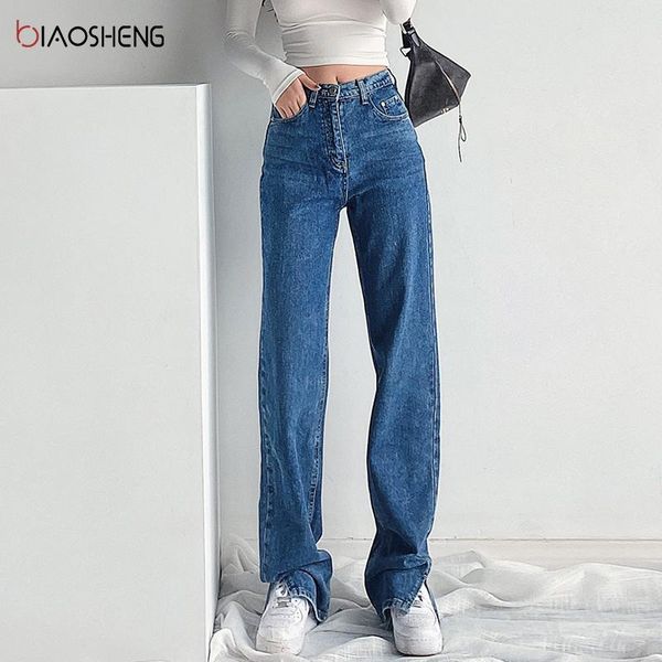 women's jeans high waist women mom straight jean femme overlength wide leg trousers blue fashion streetwear denim pants
women's jeans high waist women mom straight jean femme overlength wide leg trousers blue fashion streetwear denim pants