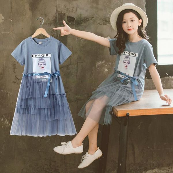 girl's dresses girls dress summer cartoon children mesh cotton polyester youth blue pink lace bow princess 7 to 12 years old casual, Red;yellow
girl's dresses girls dress summer cartoon children mesh cotton polyester youth blue pink lace bow princess 7 to 12 years old casual, Red;yellow