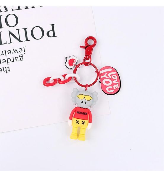 keychains kpop cute keychain anime violent bear male lady bag pendant key ring car chain boyfriend gift accesorios mujer, Silver
keychains kpop cute keychain anime violent bear male lady bag pendant key ring car chain boyfriend gift accesorios mujer, Silver