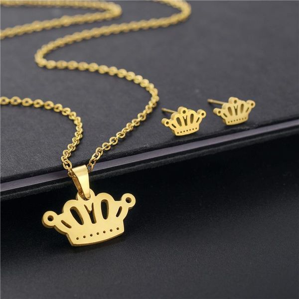 pendant necklaces small stainless steel lucky queen crown love chain necklace jewelry wedding you women mother, Silver
pendant necklaces small stainless steel lucky queen crown love chain necklace jewelry wedding you women mother, Silver