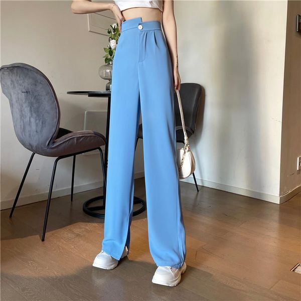 women's pants & capris limiguyue korean style solid irregular cotton suit women summer elegant long straight trousers loose wide leg k1, Black;white
women's pants & capris limiguyue korean style solid irregular cotton suit women summer elegant long straight trousers loose wide leg k1, Black;white