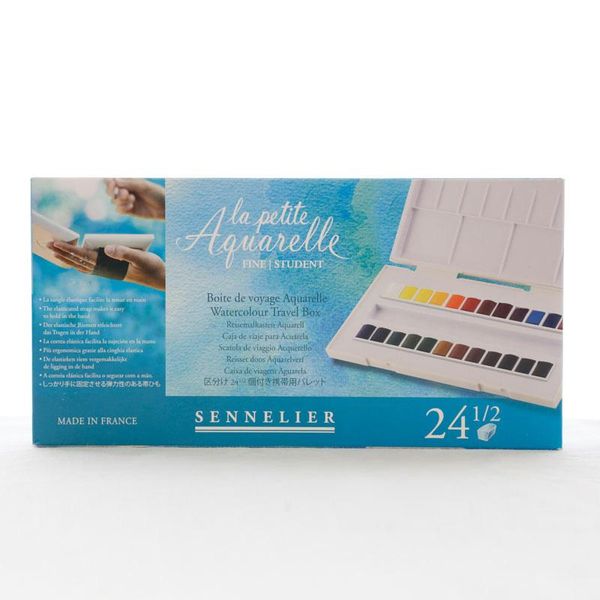 french imported sennelier student grade 12 /24 colors bee acuarelas solid watercolor paint art supplies gift sets
french imported sennelier student grade 12 /24 colors bee acuarelas solid watercolor paint art supplies gift sets