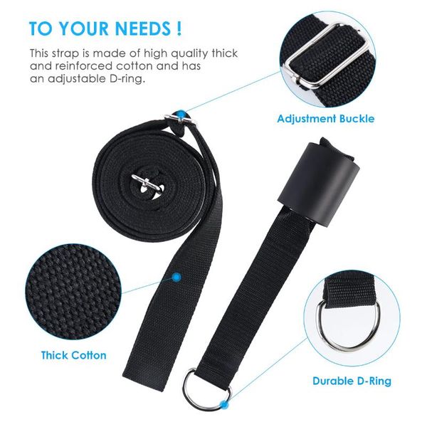 ballet belt yoga dance gymnastics or any sport leg stretcher advanced stretching equipment door flexibility & resistance bands
ballet belt yoga dance gymnastics or any sport leg stretcher advanced stretching equipment door flexibility & resistance bands