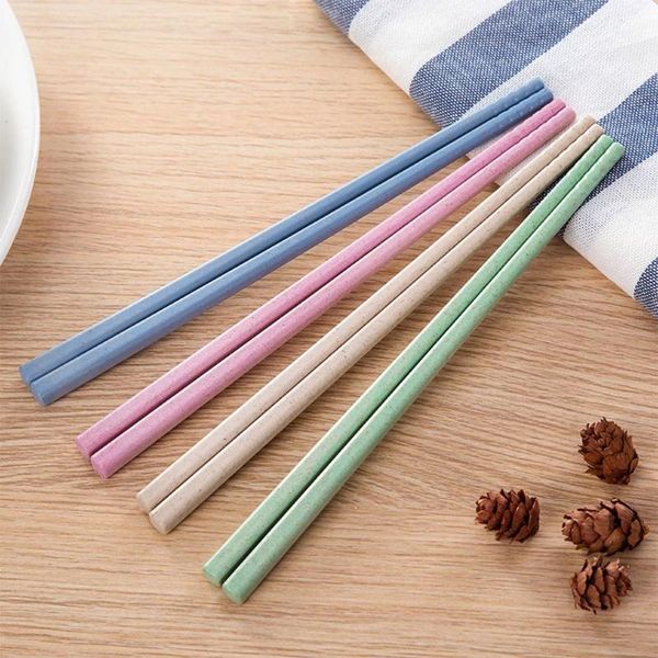 chopsticks 2 pair reusable wheat straw eco-friendly non-slip household kitchen chopstick tableware supply
chopsticks 2 pair reusable wheat straw eco-friendly non-slip household kitchen chopstick tableware supply