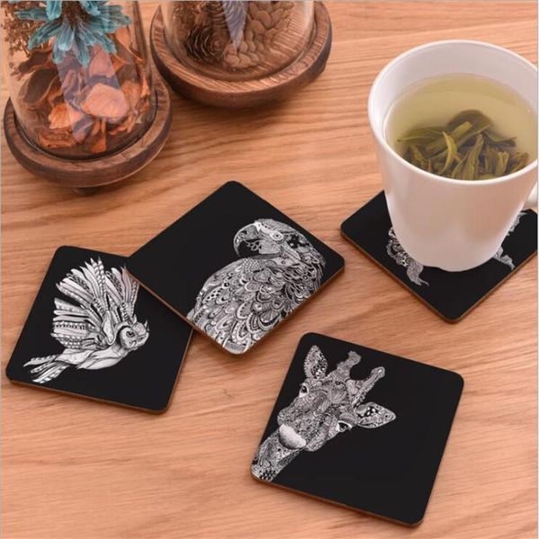 mats & pads wood coasters cup non-slip heat proof coffee drink mat creative diy hand painted animal
mats & pads wood coasters cup non-slip heat proof coffee drink mat creative diy hand painted animal