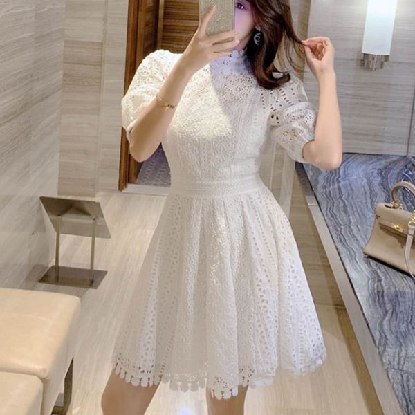 zawfl designer summer elegant white short dress women lace embroidery patchwork stand collar ladies fashion backless 210525, Black;gray
zawfl designer summer elegant white short dress women lace embroidery patchwork stand collar ladies fashion backless 210525, Black;gray