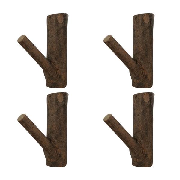 4pcs rustic wood wall hooks tree branch clothes hook decorative coat and hat hanger (random shape) & rails
4pcs rustic wood wall hooks tree branch clothes hook decorative coat and hat hanger (random shape) & rails
