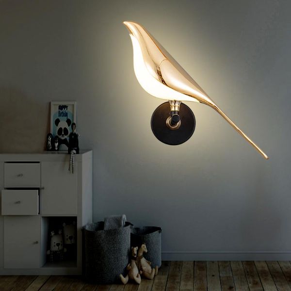 wall lamp modern led light gold plating bird magpie shaped hallway stairs sconce bedroom bedside home decorations
wall lamp modern led light gold plating bird magpie shaped hallway stairs sconce bedroom bedside home decorations