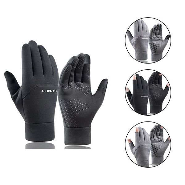 cycling gloves winter plus velvet touch screen warm anti-skid waterproof riding outdoor, Black
cycling gloves winter plus velvet touch screen warm anti-skid waterproof riding outdoor, Black
