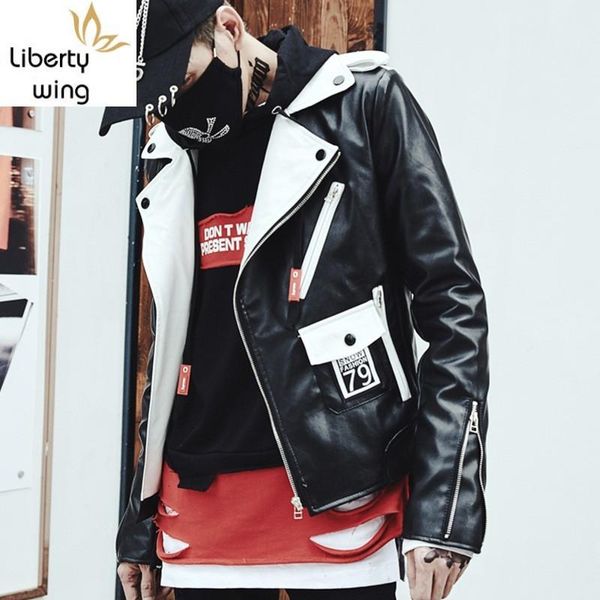 men's fur & faux mens casual hip hop pu jacket gothic printed streetwear coat motorcycle biker jackets leather coats, Black
men's fur & faux mens casual hip hop pu jacket gothic printed streetwear coat motorcycle biker jackets leather coats, Black