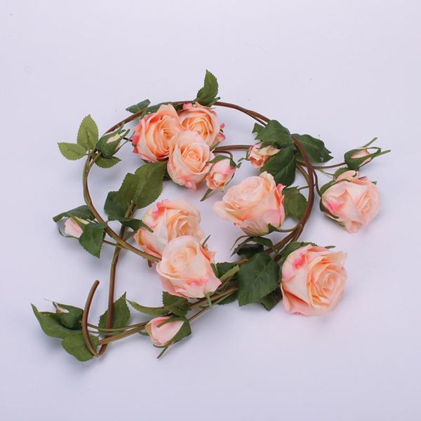 artificial rose vine silk flower champagne rattan hanging baskets plants for wedding home garden decoration decorative flowers & wreaths
artificial rose vine silk flower champagne rattan hanging baskets plants for wedding home garden decoration decorative flowers & wreaths
