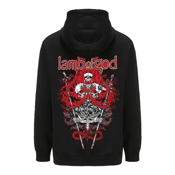 men's hoodies & sweatshirts bloodhoof lamb of god long sleeve cotton zipper hoodie, Black
men's hoodies & sweatshirts bloodhoof lamb of god long sleeve cotton zipper hoodie, Black