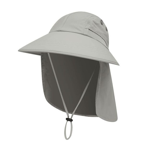outdoor summer sun hat wide brim upf sunshade protection packable quick drying fishing ponytail hats with neck, Black;white
outdoor summer sun hat wide brim upf sunshade protection packable quick drying fishing ponytail hats with neck, Black;white
