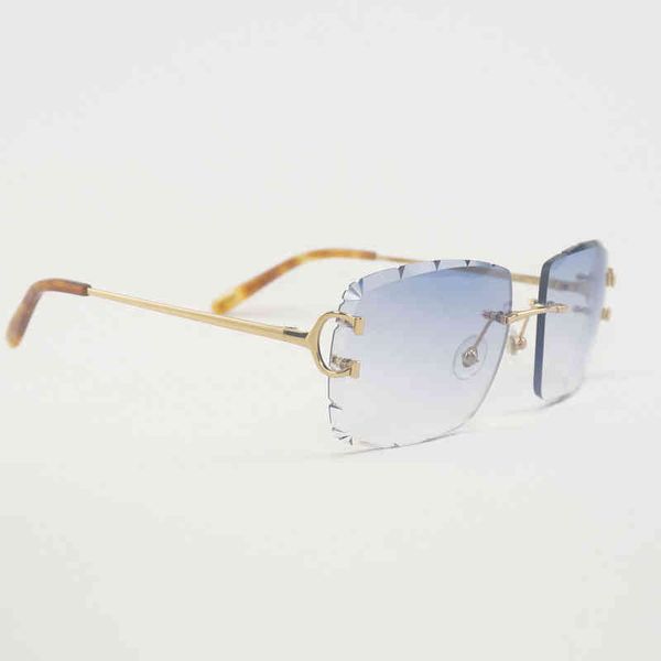 2022 factory wholesale new diamond cutting rimless sunglasses men oversize c wire eyewear women for summer clear glasses metal frame oculos, White;black
2022 factory wholesale new diamond cutting rimless sunglasses men oversize c wire eyewear women for summer clear glasses metal frame oculos, White;black