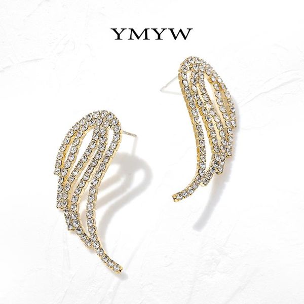 stud ymyw fashion wing earrings luxury rhinestone jewelry exquisite geometric hollow for women girls party gift 2021, Golden;silver
stud ymyw fashion wing earrings luxury rhinestone jewelry exquisite geometric hollow for women girls party gift 2021, Golden;silver