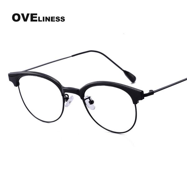 fashion sunglasses frames retro glasses frame women men optical eyeglasses vintage myopia prescription full metal eyewear spectacle, Black
fashion sunglasses frames retro glasses frame women men optical eyeglasses vintage myopia prescription full metal eyewear spectacle, Black