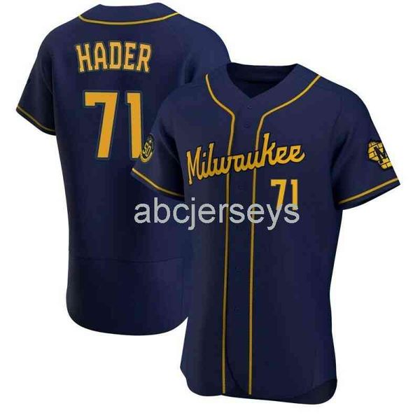 men women kids josh hader #71 baseball jersey xs-6xl embroidery new baseball jerseys, Black
men women kids josh hader #71 baseball jersey xs-6xl embroidery new baseball jerseys, Black