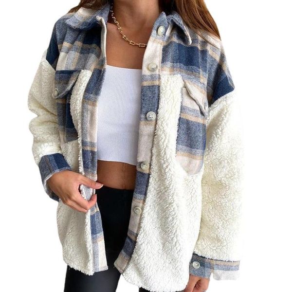 women's jackets casual vintage women leopard plaid patchwork jacket autumn winter warm coat outerwear faux fur plus size y2k 2022, Black;brown
women's jackets casual vintage women leopard plaid patchwork jacket autumn winter warm coat outerwear faux fur plus size y2k 2022, Black;brown