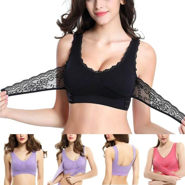 maternity intimates 1 pcs front cross side buckle wireless lace bra breathable for women sport yoga s7jn, White
maternity intimates 1 pcs front cross side buckle wireless lace bra breathable for women sport yoga s7jn, White