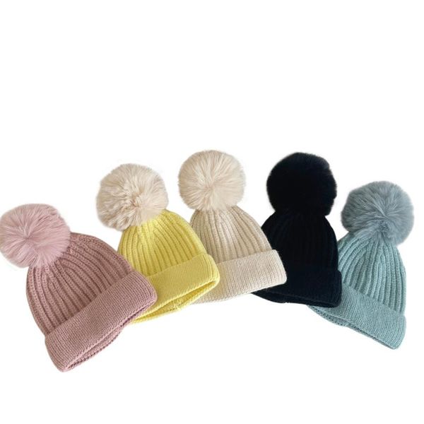 caps & hats baby autumn winter warm knit hat outwear classic beanie cap with faux fur pom casual for boys girls 1-4years old, Yellow
caps & hats baby autumn winter warm knit hat outwear classic beanie cap with faux fur pom casual for boys girls 1-4years old, Yellow