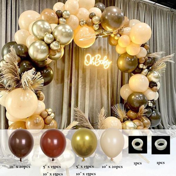 party decoration thicken brown retro balloon arch set birthday halloween children's day wedding anniversary store opening
party decoration thicken brown retro balloon arch set birthday halloween children's day wedding anniversary store opening