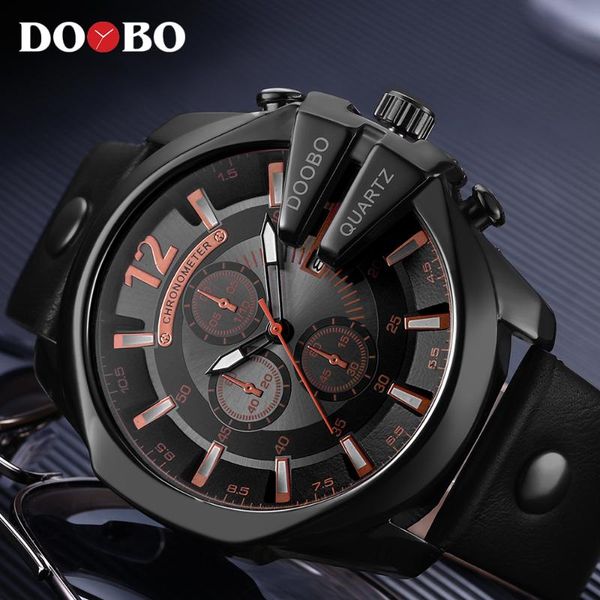 wristwatches doobo sport watch big dial men quartz military wrist for clock men's watches relogio masculino, Slivery;brown
wristwatches doobo sport watch big dial men quartz military wrist for clock men's watches relogio masculino, Slivery;brown