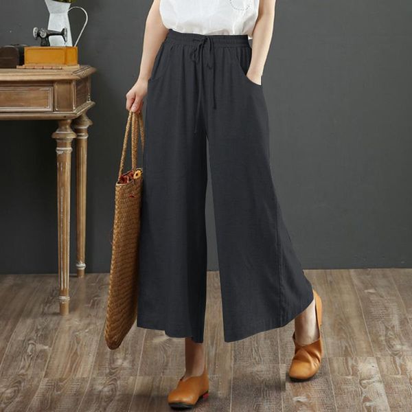 women's pants & capris fashion wide leg casual trousers zanzea elastic wasit long pantalon palazzo female solid turnip, Black;white
women's pants & capris fashion wide leg casual trousers zanzea elastic wasit long pantalon palazzo female solid turnip, Black;white