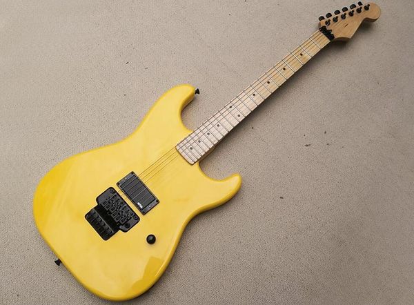 special custom- 6 trings electric guitar with floyd rose,maple fretboard,four pieces black guitars
special custom- 6 trings electric guitar with floyd rose,maple fretboard,four pieces black guitars