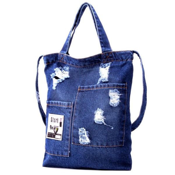 evening bags hole denim women handbag large capacity casual jeans shoulder ladies shopping bag female crossbody sac a main bolsos
evening bags hole denim women handbag large capacity casual jeans shoulder ladies shopping bag female crossbody sac a main bolsos