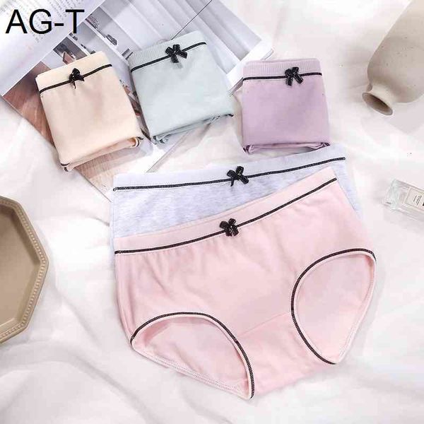 new style women's pure cotton breathable little fresh triangle bow girl's underwear, Black;pink
new style women's pure cotton breathable little fresh triangle bow girl's underwear, Black;pink